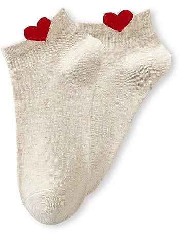 Chaussettes Mi-Haute Petit Coeur