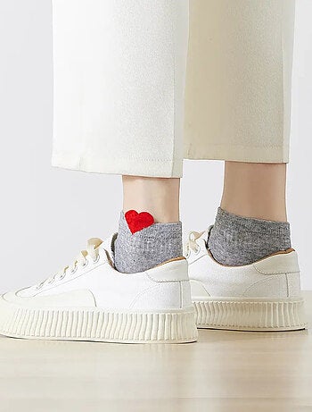 Chaussettes Mi-Haute Petit Coeur