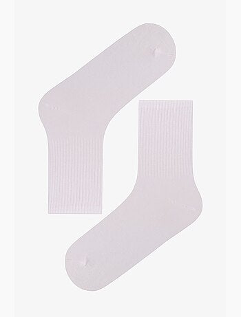Chaussettes mi-hautes basic tennis, paire penti