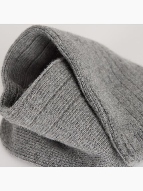 Chaussettes mi-hautes Cachemire - Kiabi Chaussettes mi-hautes Cachemire - Kiabi