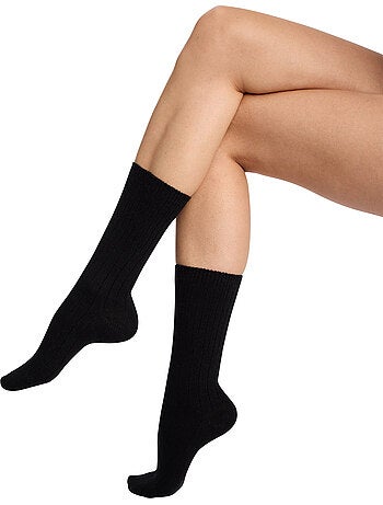 Chaussettes mi-hautes Cachemire