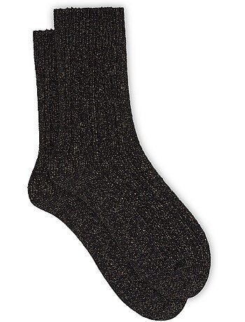 Chaussettes mi-hautes côtelées La Mode