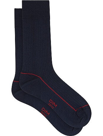 Chaussettes mi-hautes côtelées Mode