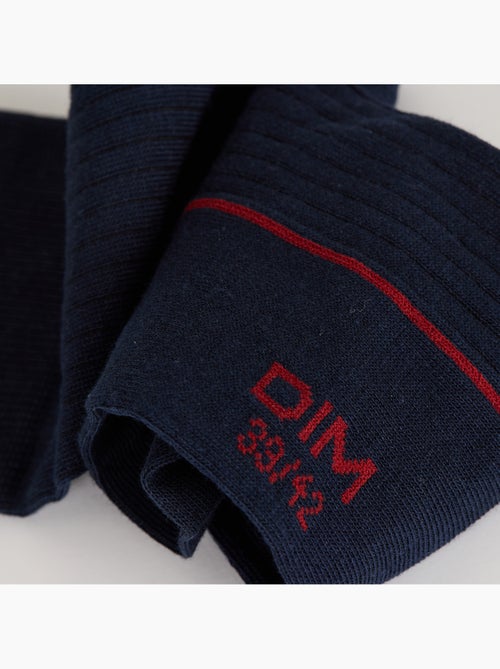 Chaussettes mi-hautes côtelées Mode - Kiabi Chaussettes mi-hautes côtelées Mode - Kiabi