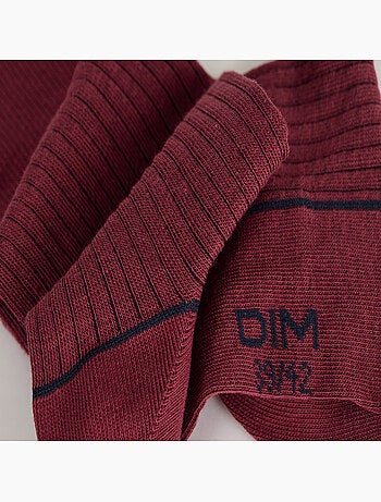 Chaussettes mi-hautes côtelées Mode