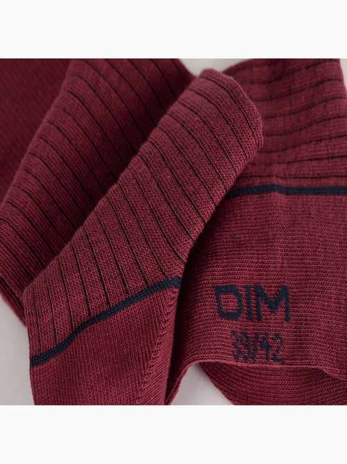 Chaussettes mi-hautes côtelées Mode - Kiabi Chaussettes mi-hautes côtelées Mode - Kiabi