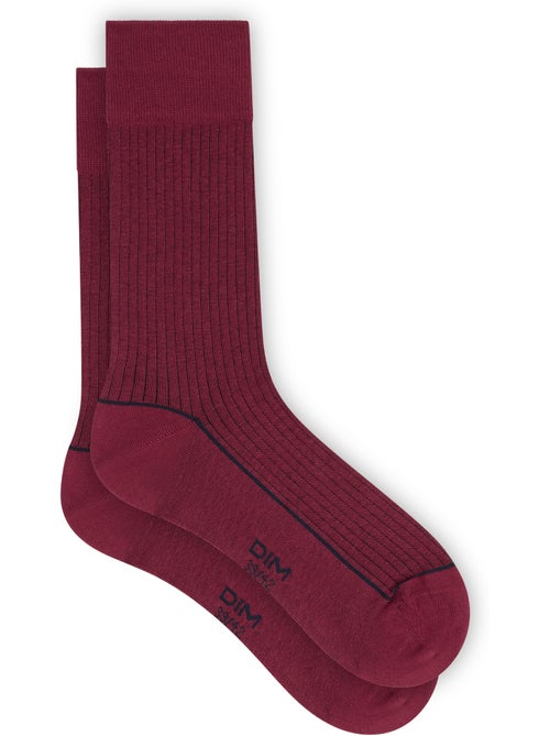 Chaussettes mi-hautes côtelées Mode - Kiabi Chaussettes mi-hautes côtelées Mode - Kiabi