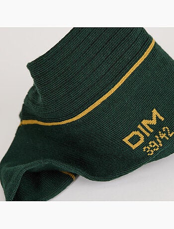 Chaussettes mi-hautes côtelées Mode