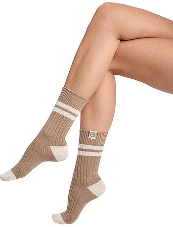 Chaussettes mi-hautes Dim x Inès de La Fressange