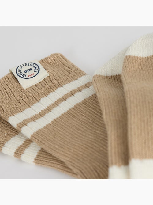 Chaussettes mi-hautes Dim x Inès de La Fressange - Kiabi