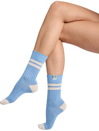Chaussettes mi-hautes Dim x Inès de La Fressange