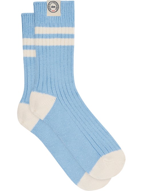 Chaussettes mi-hautes Dim x Inès de La Fressange - Kiabi Chaussettes mi-hautes Dim x Inès de La Fressange - Kiabi