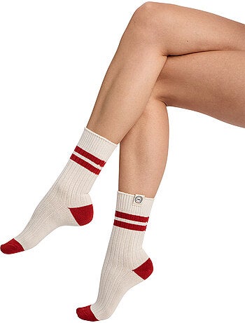Chaussettes mi-hautes Dim x Inès de La Fressange