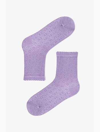 Chaussettes mi-hautes essential colors fille, lot de 2 penti