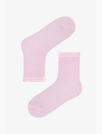 Chaussettes mi-hautes essential colors fille, lot de 2 penti
