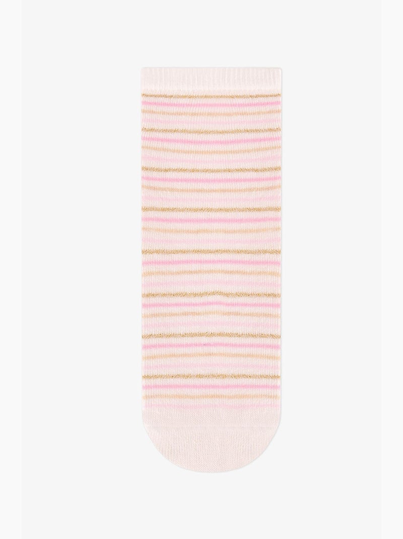 Chaussettes mi-hautes fille sparkle princess à motif princesse, lot de 2 penti Rose/Blanc - Kiabi