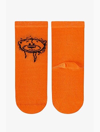 Chaussettes mi-hautes garçon rebel bears à motif ours, lot de 2 penti