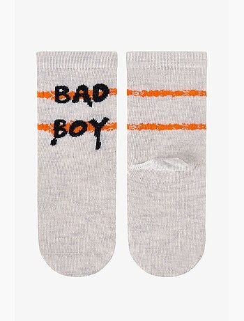 Chaussettes mi-hautes garçon rebel bears à motif ours, lot de 2 penti