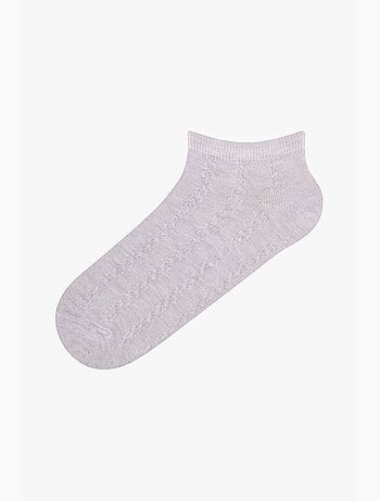 Chaussettes mi-hautes jacquard soft clouded enfant penti