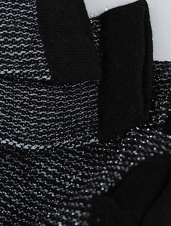 Chaussettes mi-hautes laine/viscose et fils de lurex Mode
