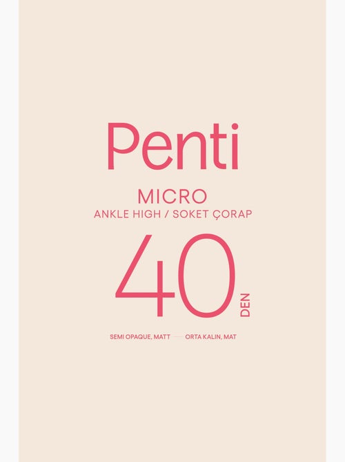 Chaussettes mi-hautes micro femme penti - Kiabi Chaussettes mi-hautes micro femme penti - Kiabi