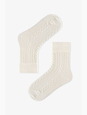 Chaussettes mi-hautes paire marsmelov cutie bear fille penti