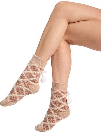 Chaussettes mi-hautes polaire cocoon