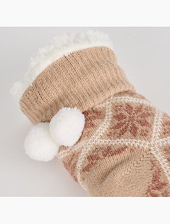 Chaussettes mi-hautes polaire cocoon