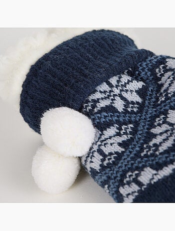Chaussettes mi-hautes polaire cocoon
