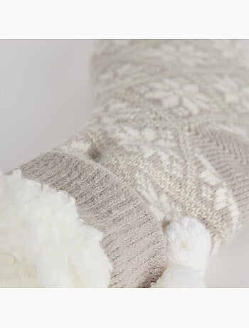 Chaussettes mi-hautes polaire cocoon