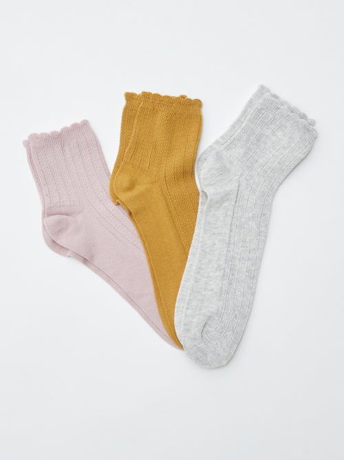 Chaussettes mi-hautes - Kiabi