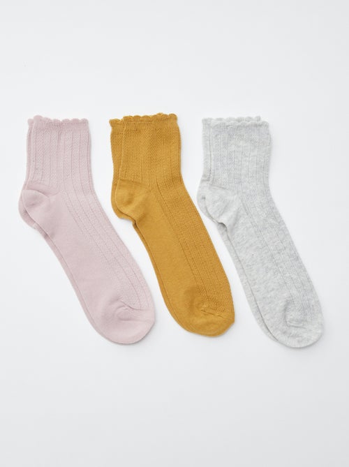 Chaussettes mi-hautes - Kiabi