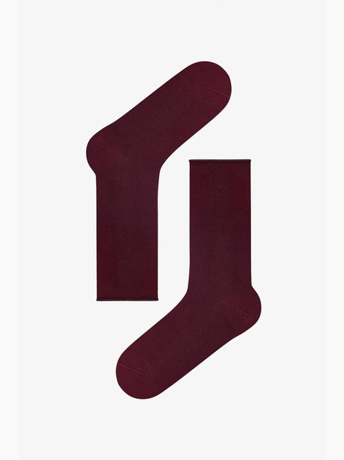 Chaussettes mi-hautes sax high-comfort penti - Kiabi Chaussettes mi-hautes sax high-comfort penti - Kiabi