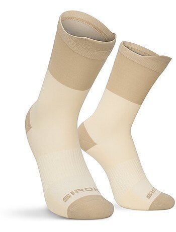 Chaussettes mi-hautes trail running randonnée homme et femme pindos stone