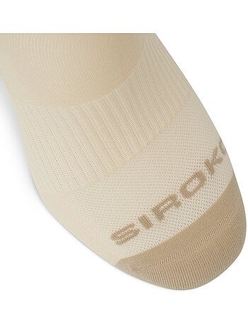 Chaussettes mi-hautes trail running randonnée homme et femme pindos stone