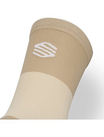 Chaussettes mi-hautes trail running randonnée homme et femme pindos stone
