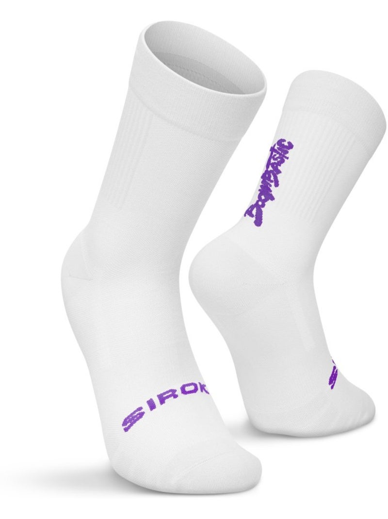 Chaussettes mi-mollet boombastic homme et femme bbc amp Blanc - Kiabi