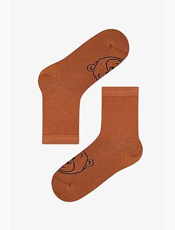 Chaussettes mi-mollet garçon ie bears à motif ours, lot de 2 penti