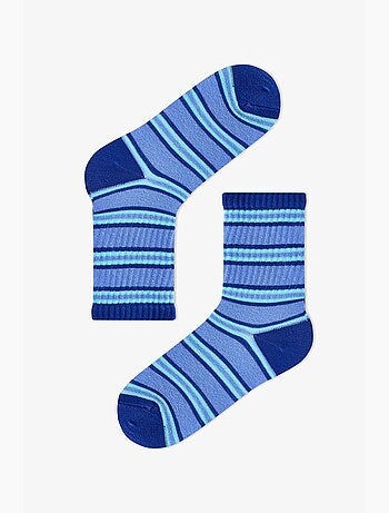 Chaussettes mi-mollet garçon rockstar capy en coton, lot de 2 penti