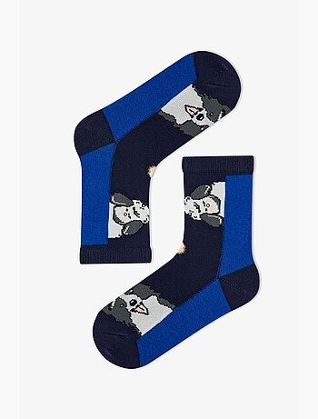 Chaussettes mi-mollet paire garçon the paw club penti