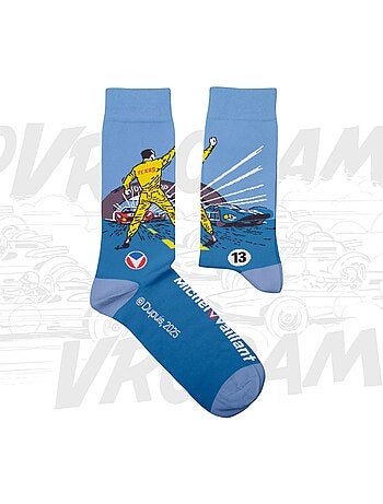 Chaussettes Michel Vaillant, Le 13 Est Au Départ