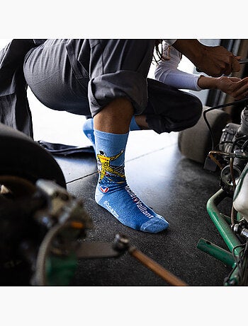 Chaussettes Michel Vaillant, Le 13 Est Au Départ
