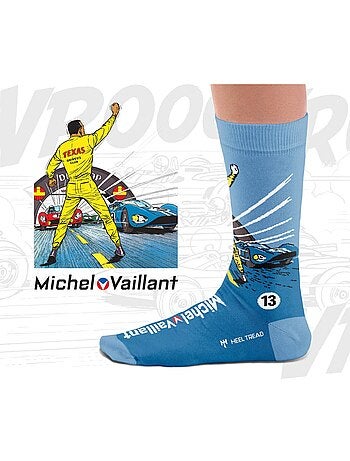 Chaussettes Michel Vaillant, Le 13 Est Au Départ