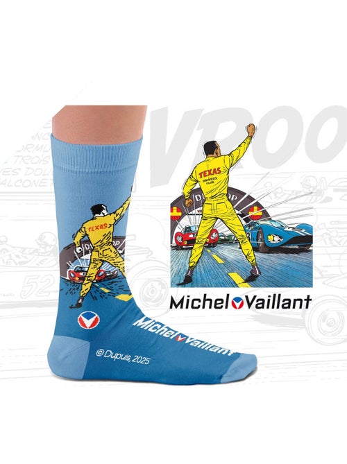 Chaussettes Michel Vaillant, Le 13 Est Au Départ - Kiabi