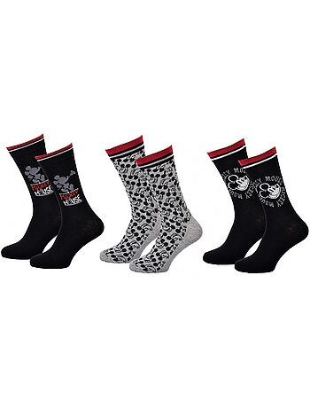 Chaussettes Mickey - Pack de 3