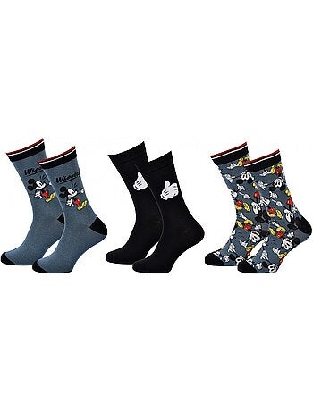 Chaussettes Mickey - Pack de 3