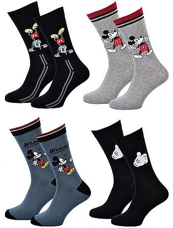 Chaussettes Mickey - Pack de 4