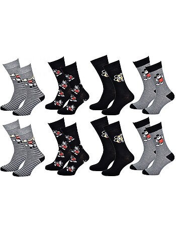 Chaussettes Mickey - Pack de 8