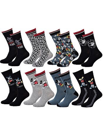 Chaussettes Mickey - Pack de 8