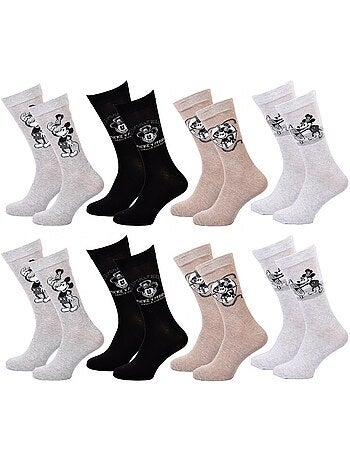 Chaussettes Mickey - Pack de 8
